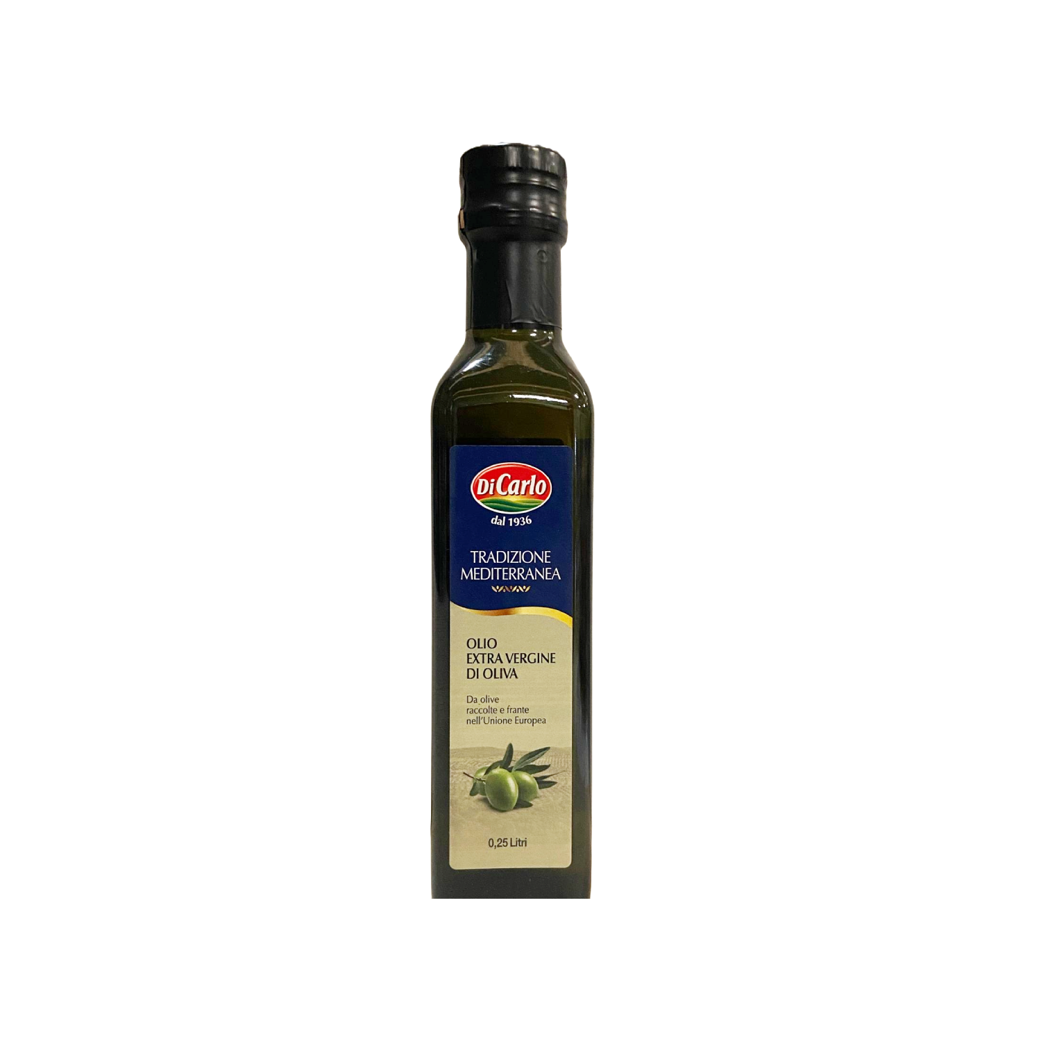 OLIO EVO DI CARLO TRADIZIONE MEDITERRANEA 0,25 L - VETRO